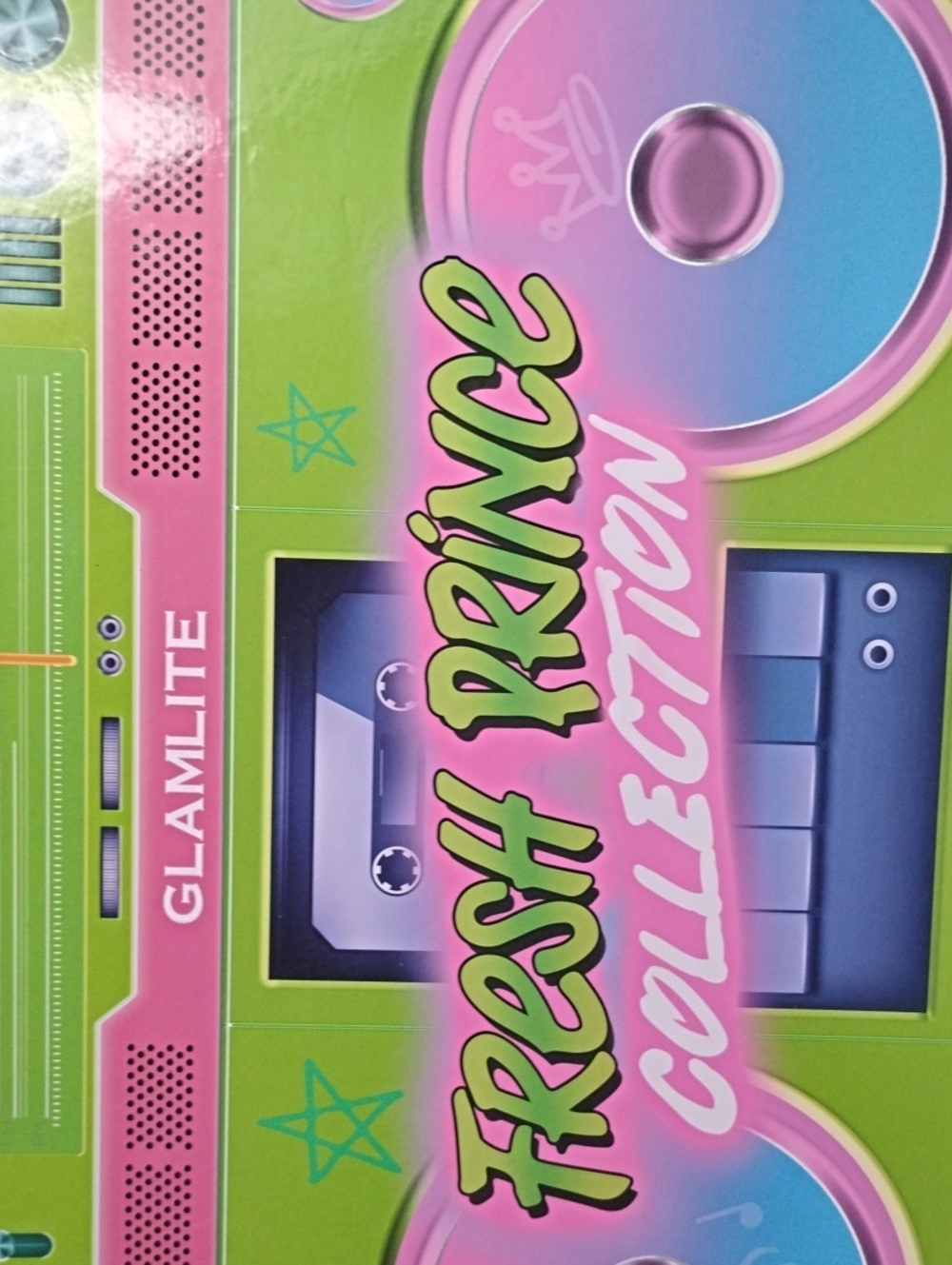GlamLite Fresh Prince Collection Wireless Speaker — Pink & Green